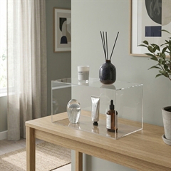 Modena kasse i akryl 20x40x20 - XLarge, rektangulær